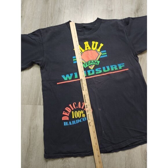 Vintage 1990 Maui Windsurf T Shirt Hawaiian Mens Large‎ Single Stitch - Picture 8 of 13